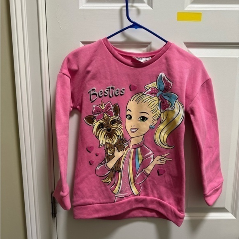 Youth Girls Nickelodeon Jojo Siwa Crewneck Sweatshirt